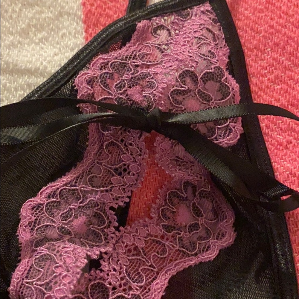 VS Sexy little things Black lingerie set SM - Picture 9 of 10